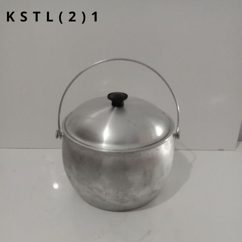 (1) KSTL(2)1 - PANCI KASTROL - PANCI LIWET UKURAN 12 14 - Alat Masak Nasi Liwet Tradisional