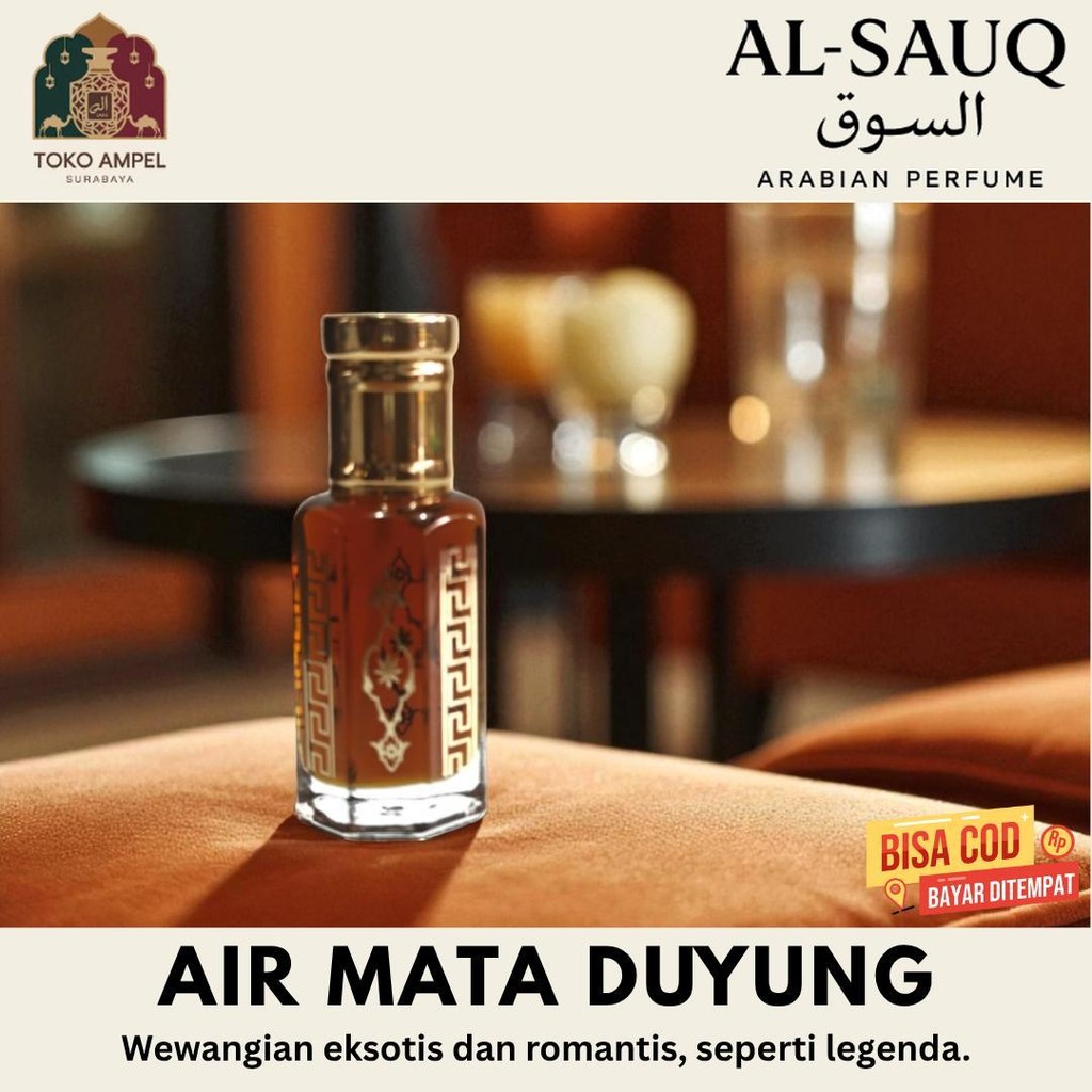 Parfum AIR MATA DUYUNG 12ML | Minyak Wangi Arab Tahan Lama