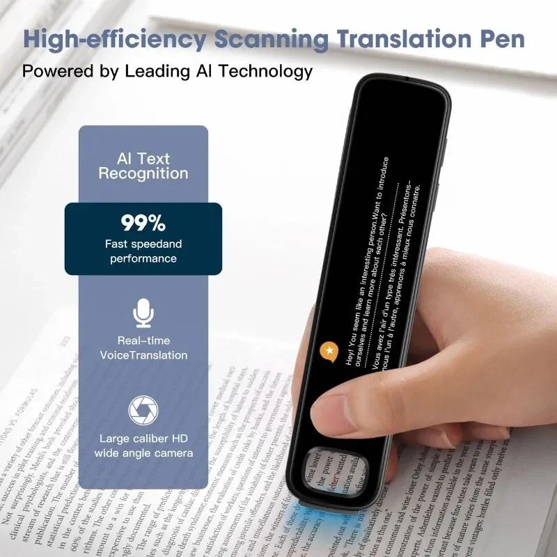 

X10 Point Reading Translation Pen 3.76 Inches 142 Language Electronic Voice Scanning Pen Mutual Translation Dictionary Pen