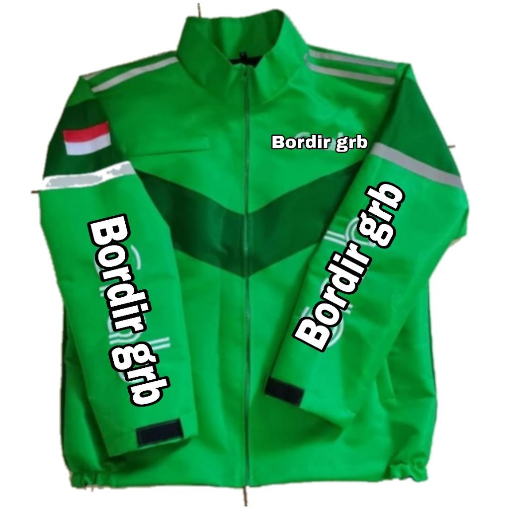 AXULE Jaket Driver Gr3b Motor Pria Wanita Jaket Ojol Jaket Ngojek