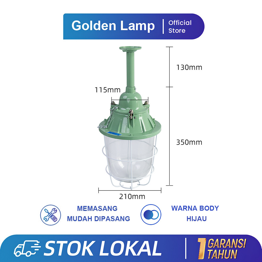 LED explosion-proof lampshade workshop factory warehouse gas station explosion-proof lampshade/natio