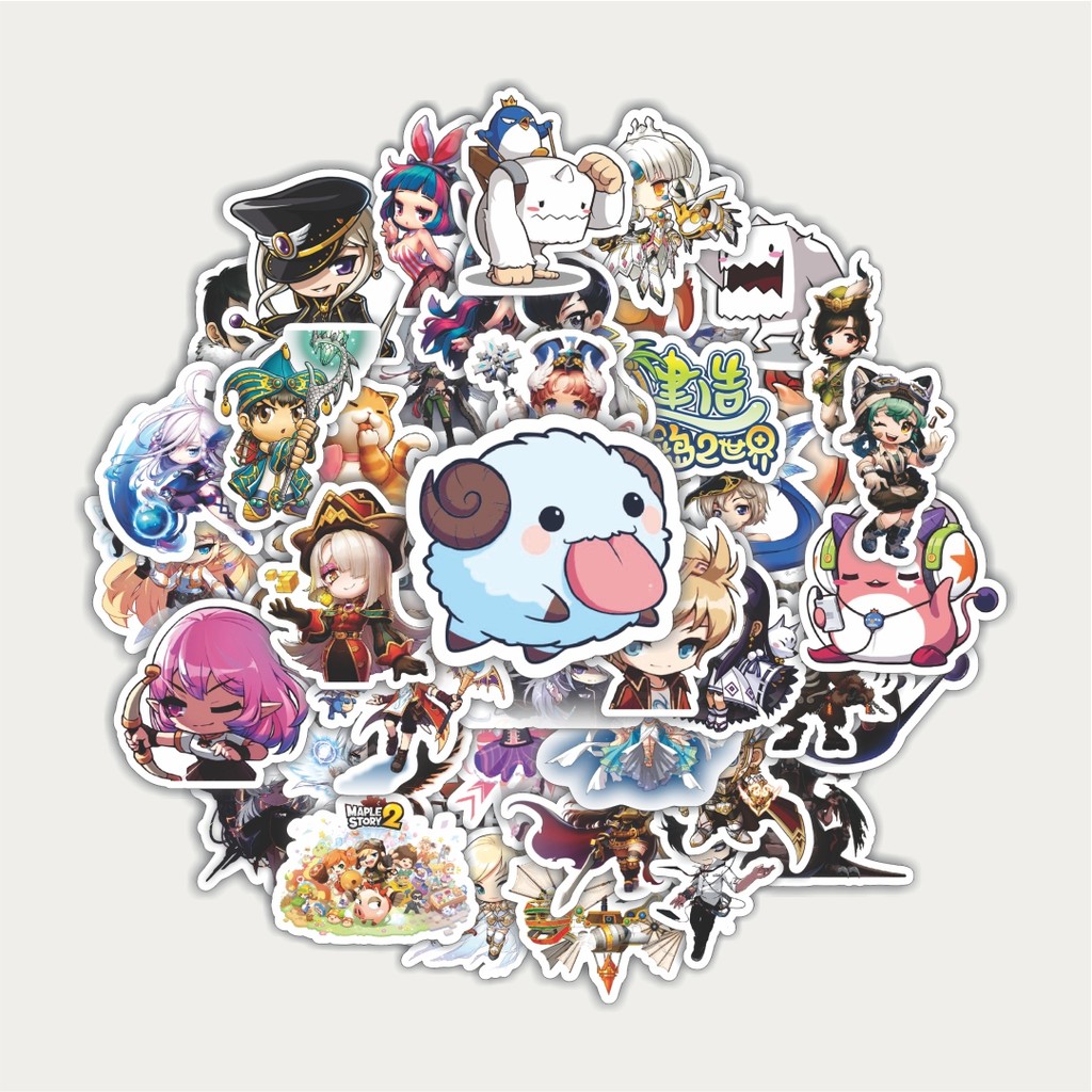 

Sticker Pack Stiker Game Series Maple Story Mix 3 | Sticker TUMBLR | Stiker LAPTOP KOPER HELM