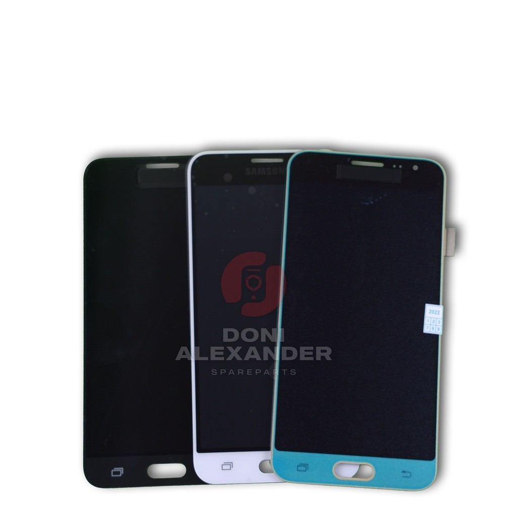 LCD TOUCHSCREEN SAMSUNG GALAXY J3 NEW 2016 J320 J320G/DS COMPLETE ORIGINAL 1 SET