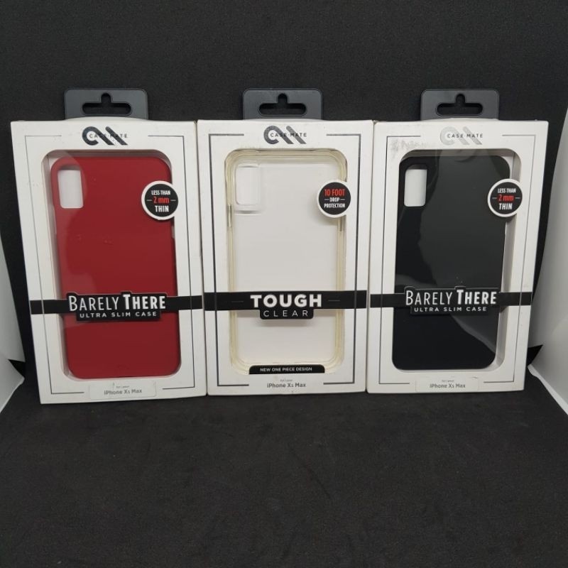 Case Casing Cover CaseMate Case Cover Apple iPhone  XS Max Original Resmi IBOX