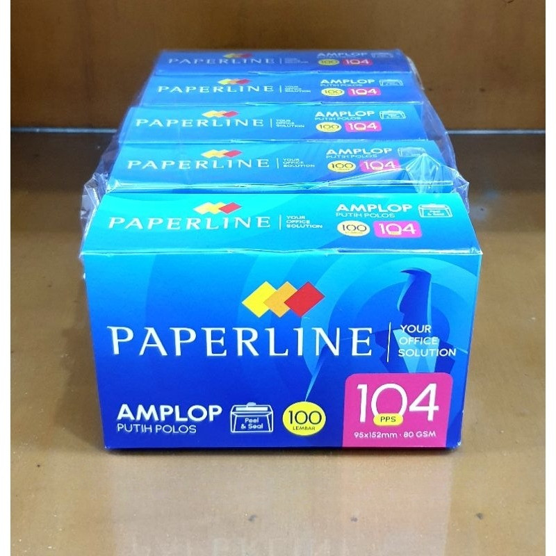 

( 5 pak ) Amplop Paperline 104 110 PPS APS airmail banknote 80 gram - 5 pak kecil