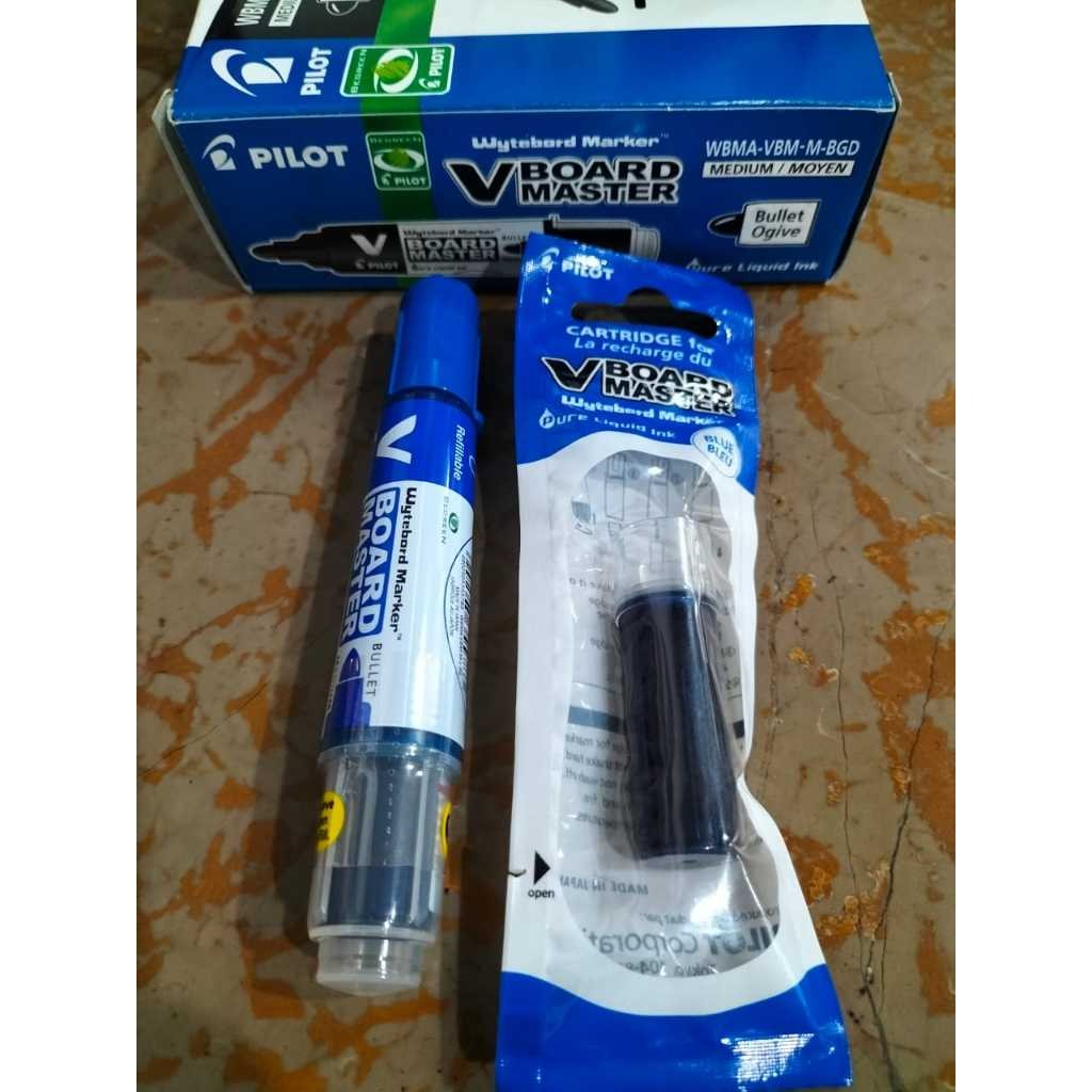 

SPIDOL WHITEBOARD MASTER PILOT (PAKET DENGAN REFILLNYA)