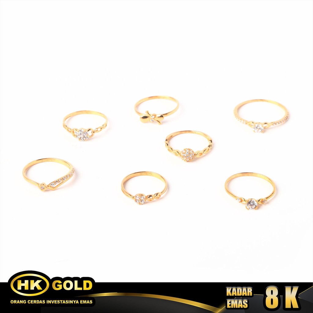 HK MUSTIKA GOLD - CINCIN EMAS 8K - TYPE 1419