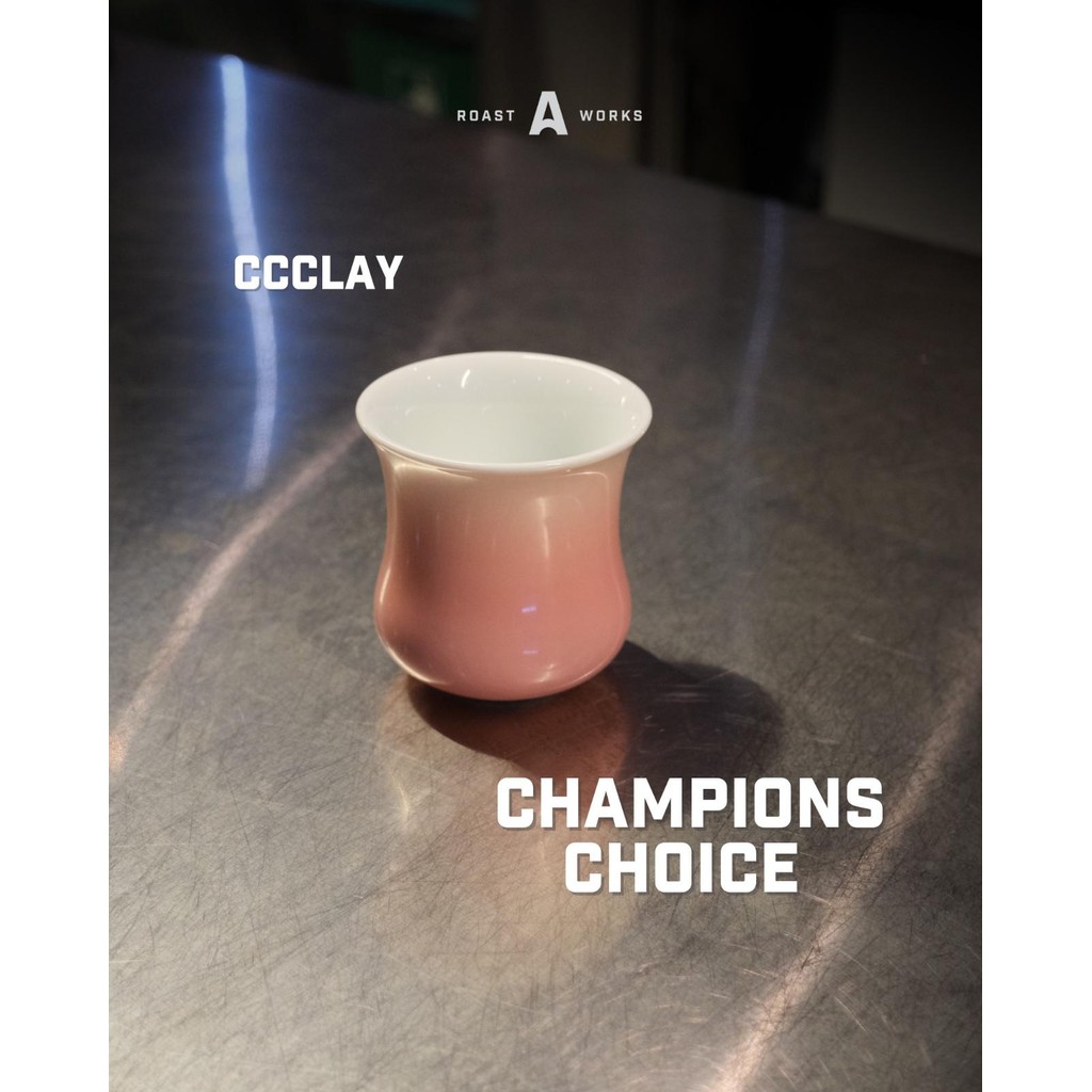 

Clay Coffee Collective - Champions Choice Ceramic Coffee Cup - Pink - A Roastworks