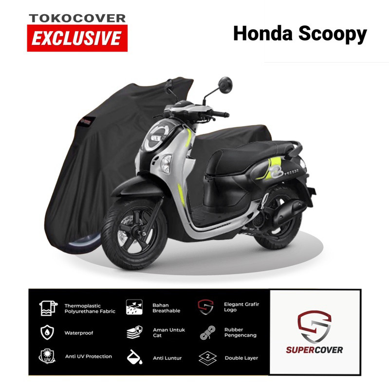 Penutup Cover Motor Honda SCOOPY/Sarung Motor/Selimut Motor/extreme Outdoor