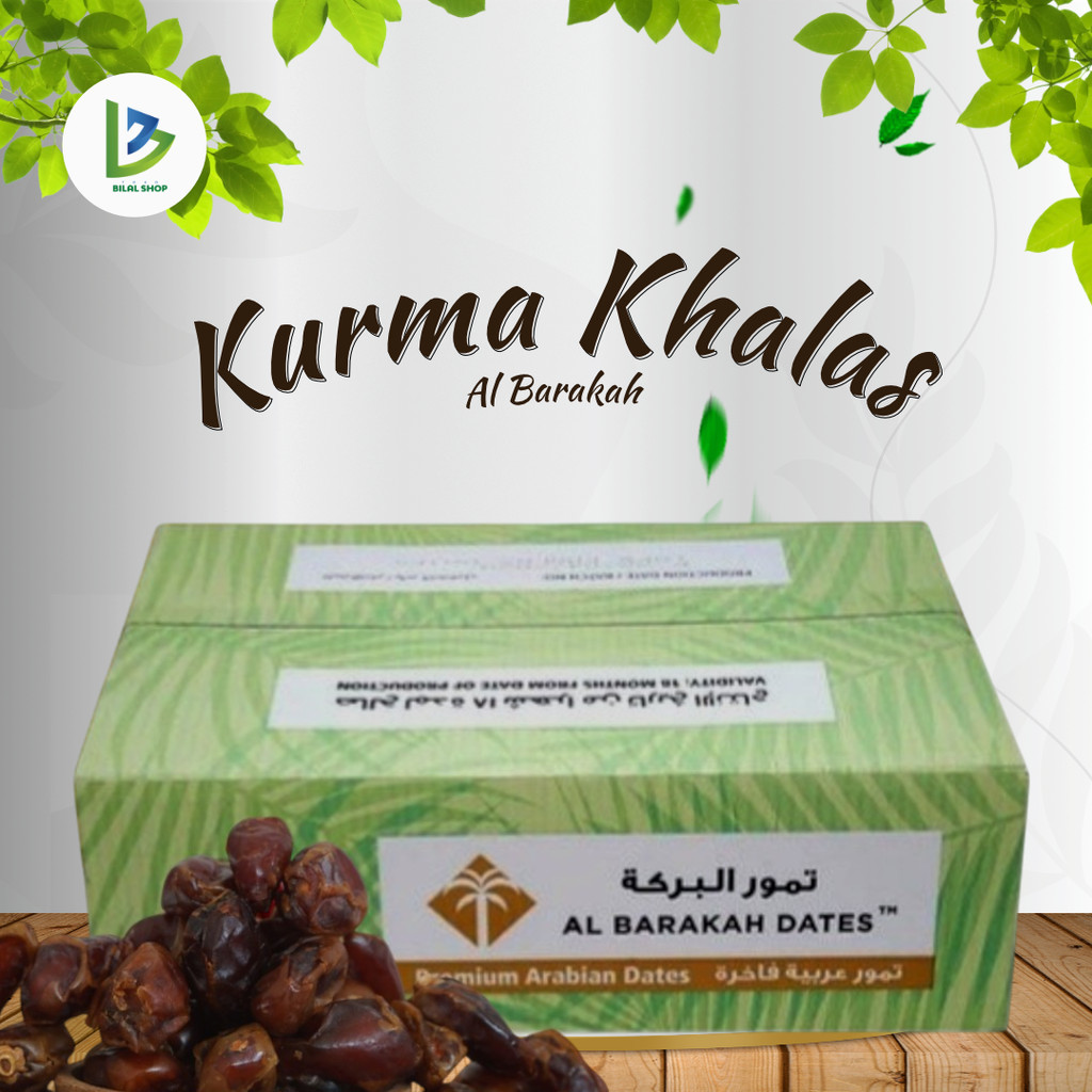 

Kurma Khalas Al Barakah 10kg - Khalas Al Barakah 10kg