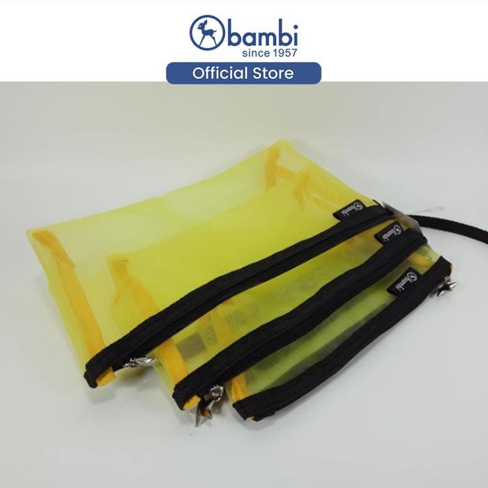 

Bambi Pencil Box Edisi Orchid / Tempat Pensil / Kotak Pensil kode 7127 - Flouro Ungu