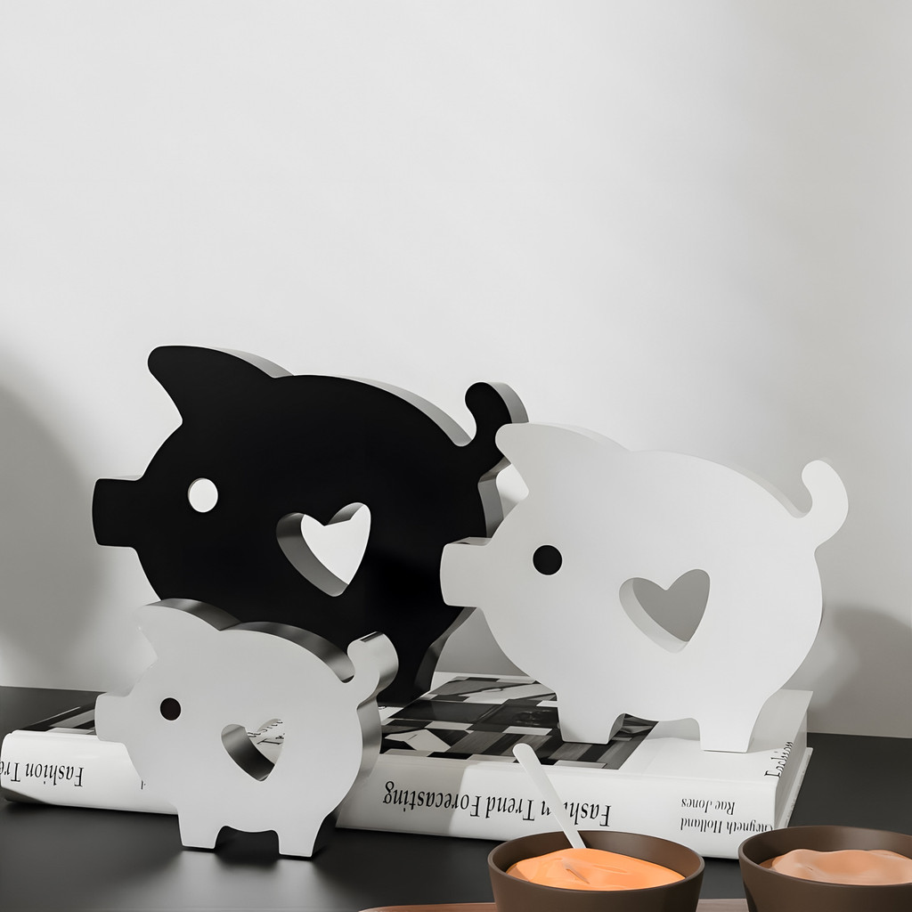 

Heart Hollow Out Pig Epoxy Resin Mold DIY Handmade Necklace Pendant Making Silicone Mould Jewelry Gift Hanging Pigs Pendant Tool