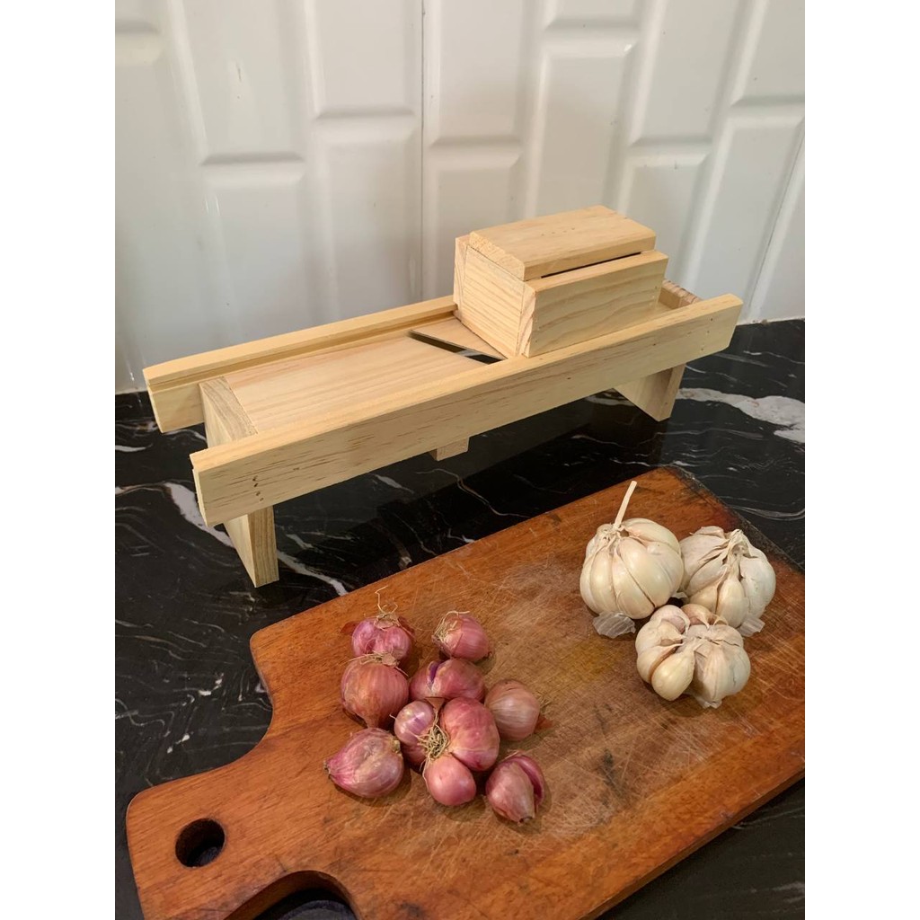 Irisan bawang/Pasah bawang merah/pengiris bawang merah bahan kayu