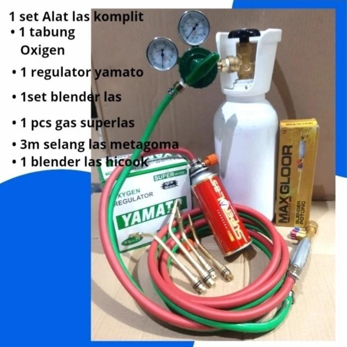 Alat las oksigen 1 set Berkualutas