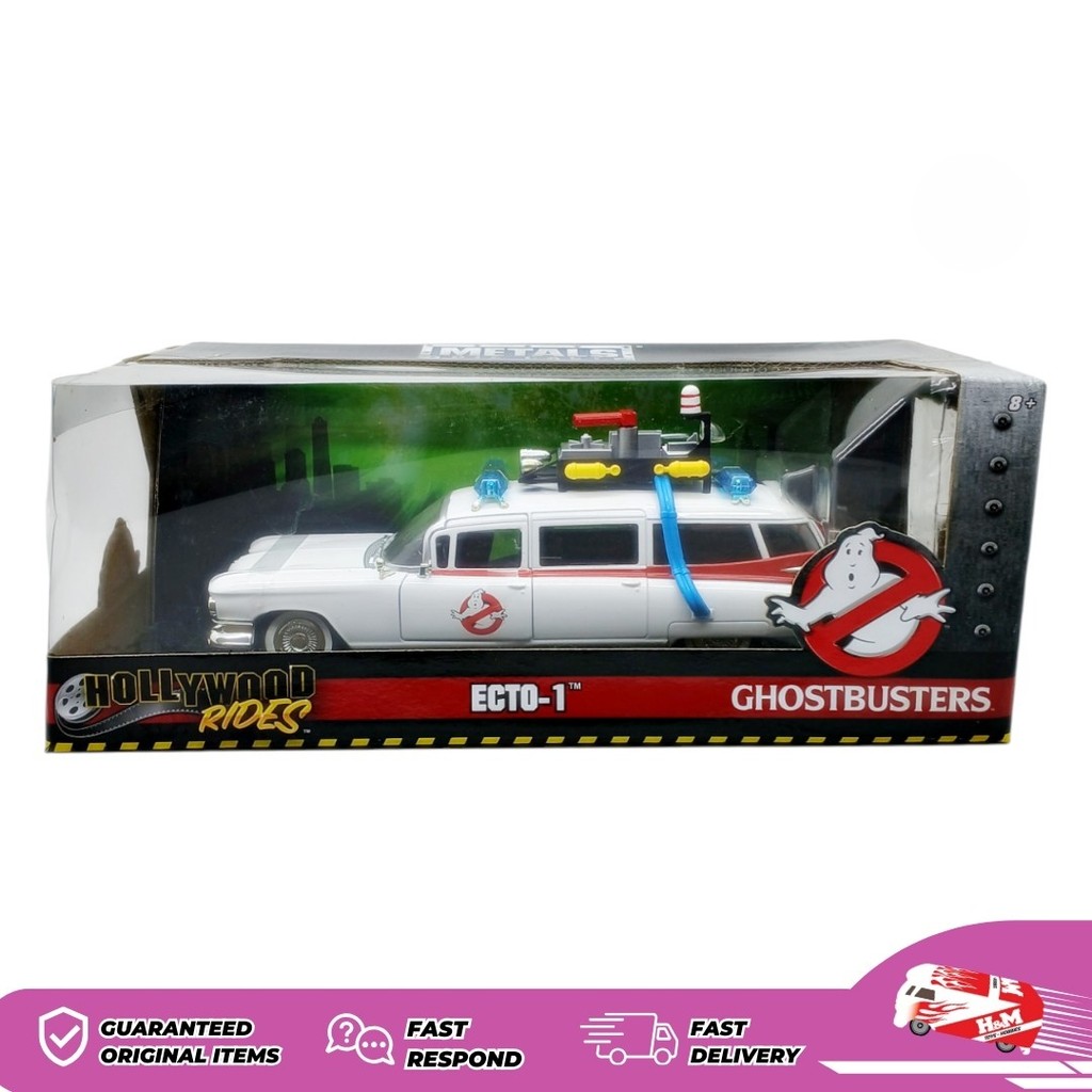 Jada HollywoodRider 1/24 ECTO-1 Ghostbusters