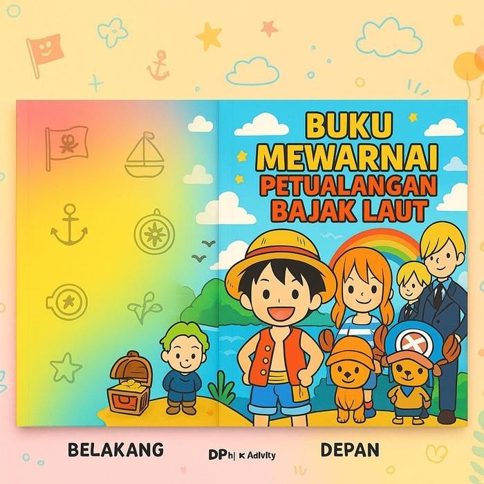 

DpinxAaTivityBuku Gambar Mewarnai [ DOODLE ART ] Anak Karakter Lucu – Edukasi & Hiburan Kreatif | Buku Aktivitas Belajar Menggambar untuk PAUD TK SD - A4