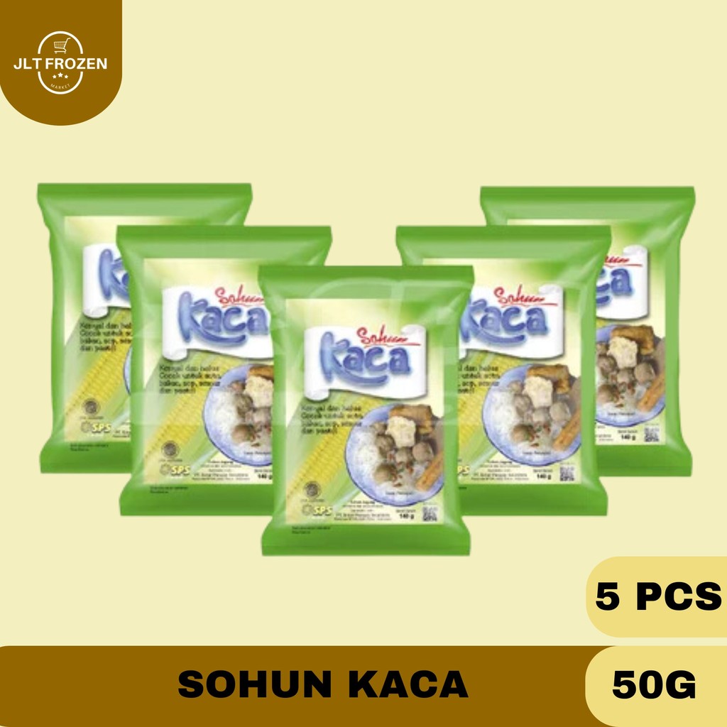 Sohun Kaca / Mie Soun Kaca / Soun Soto Sohun Baso / 50g / 1 RENCENG isi 5PCS