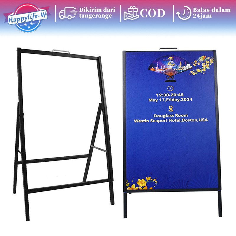 

​​Stand Spanduk Berdiri Rangka Besi for Banner Standing Outdoor Use Heavy Duty Weatherproof Build
