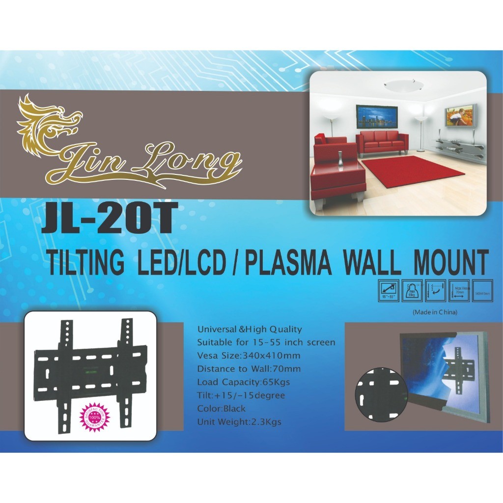 BRACKET TV JINLONG JL-20T/JL-40T 15-55 INCH/ 32-55 INCH | Bracket Tv LED Jinlong JL-20T/JL-40T