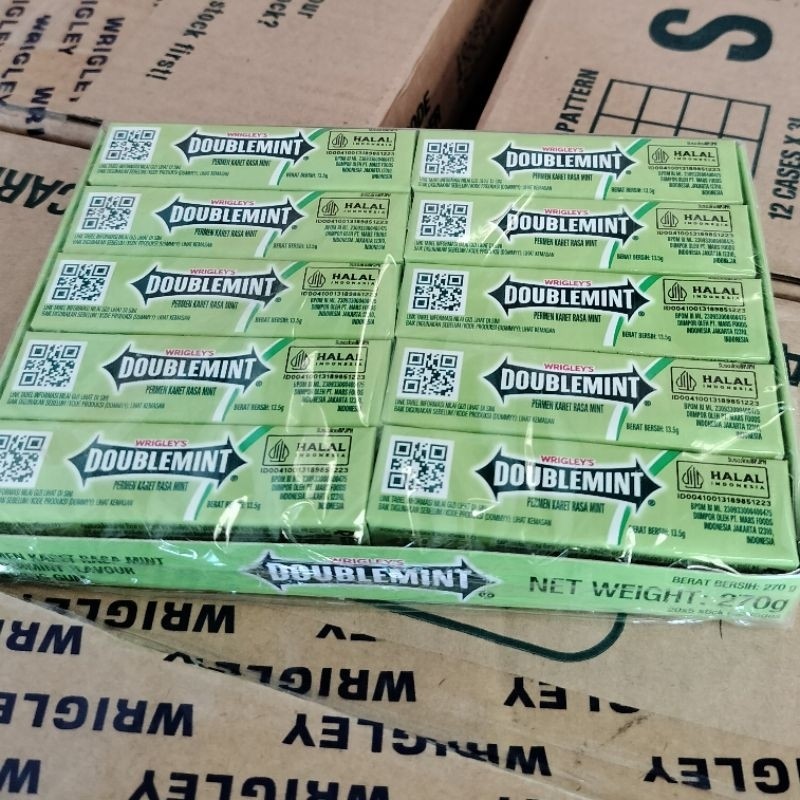 

New Doublemint Permen Karet 1 PAK (isi 20 pcs)Premium