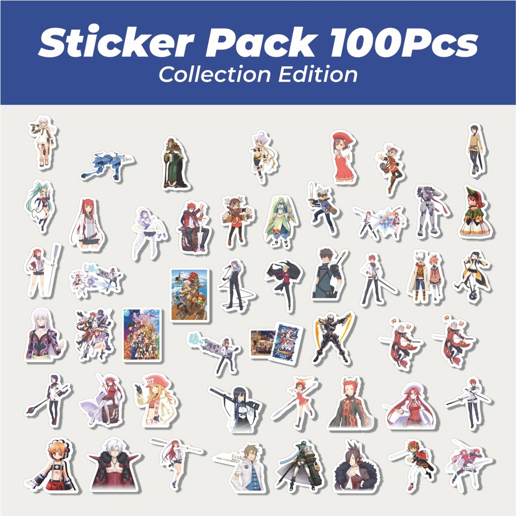 

Hot Stiker Game Series Summon Night Karakter Mix Lucu Anti Air Stikers Berperekat Waterproof Sticker Decal Buat Motor Helm Buku Journal Koper Casing HP Laptop Botol Minum