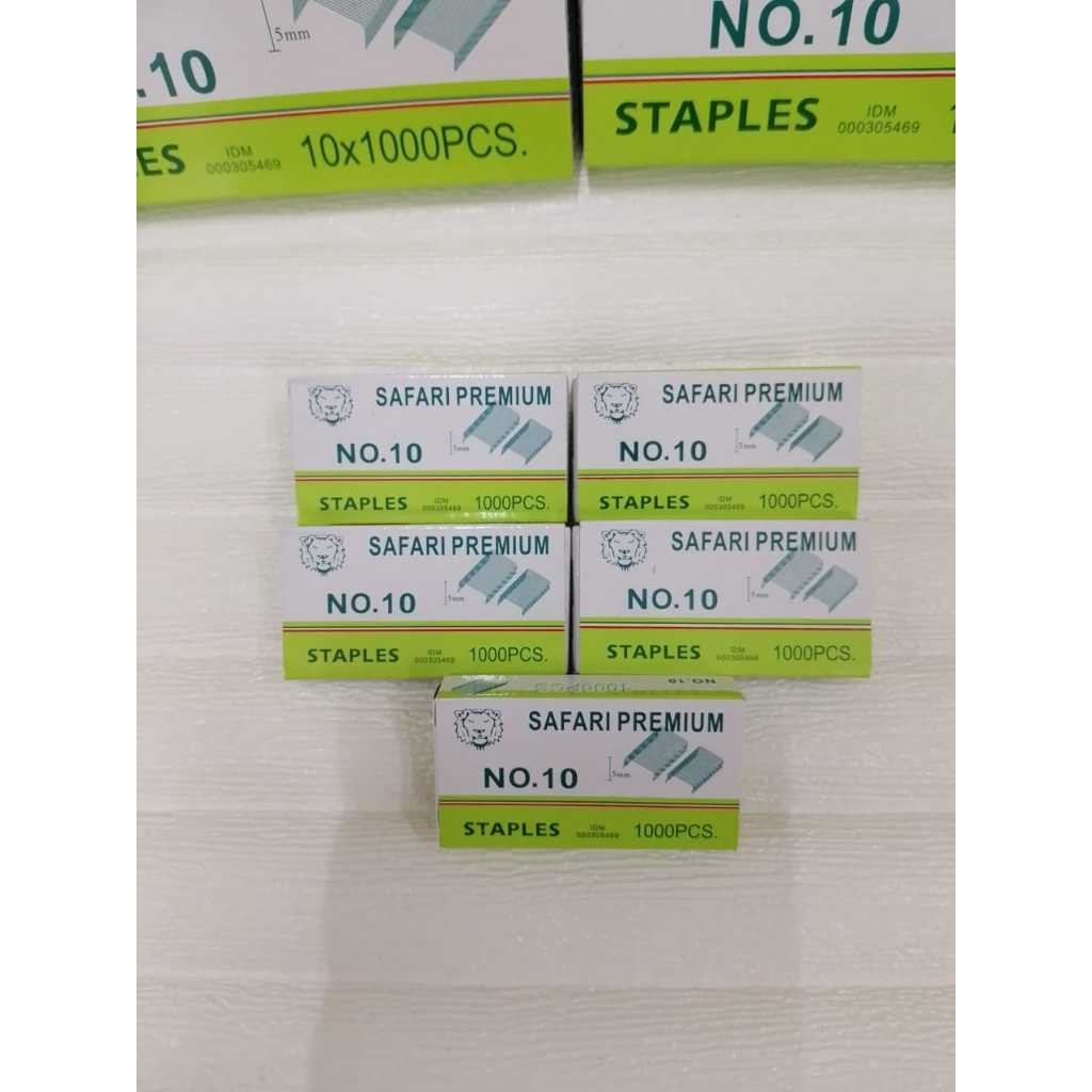 

*AJS* (ISI 1 PACK/ 10PCS ) ISI STAPLES EXSIS NO.10 / ISI STAPLES KECIL / ISI JEPRETAN / NECIS / ISI HEKTER