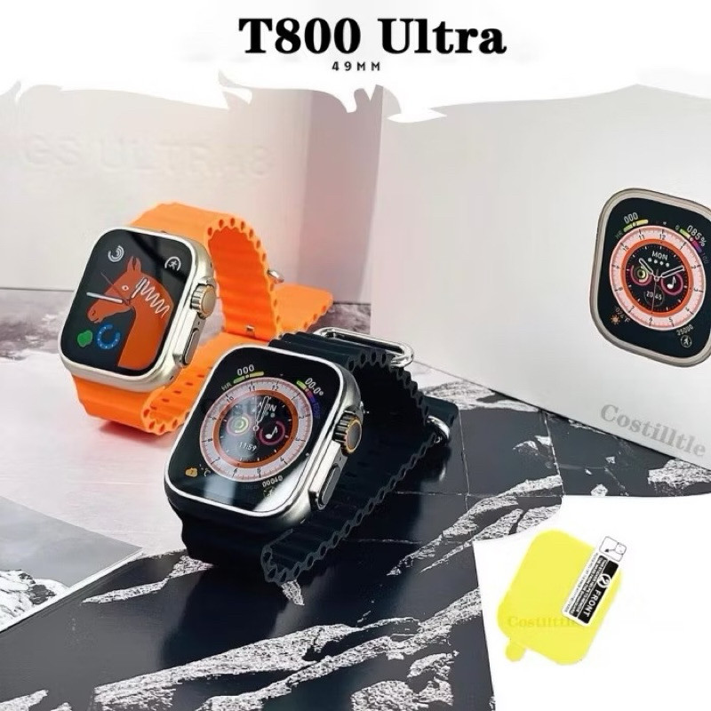 ORIGINAL SMARTWATCH 1.99 INFINITE DISPLAY SERIES 8 ULTRA SMARTWATCH T800 ULTRA IP67