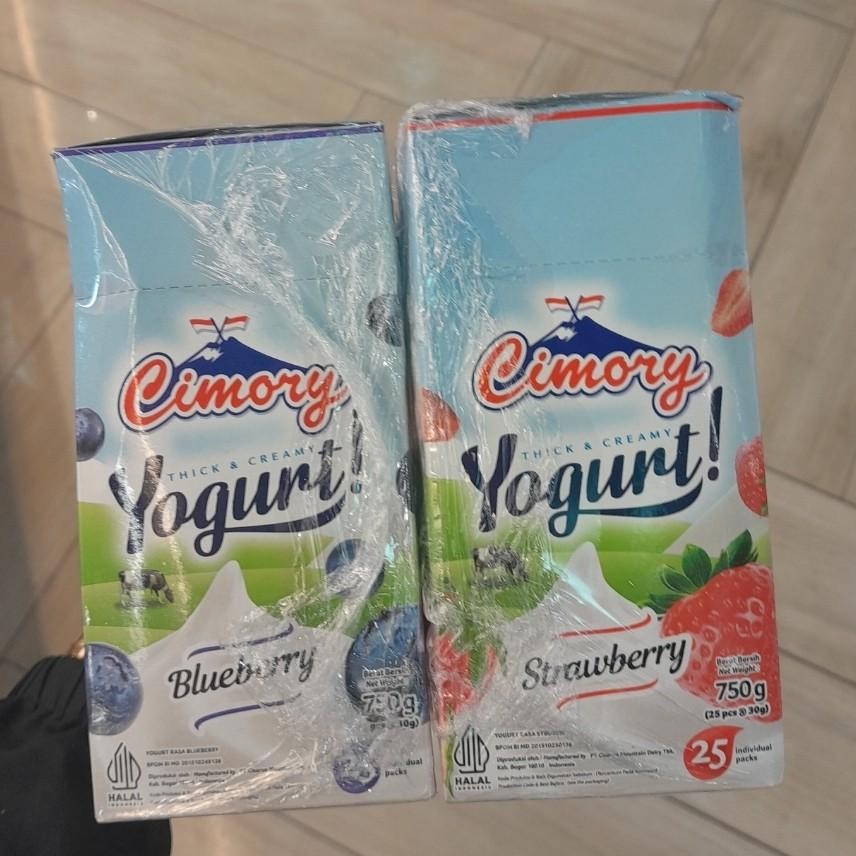 

Cimory Yogurt Stick Per Box (25Pcs) Rasa Original / Blueberry / Strawberry / Mango / Brown Sugar / Mix