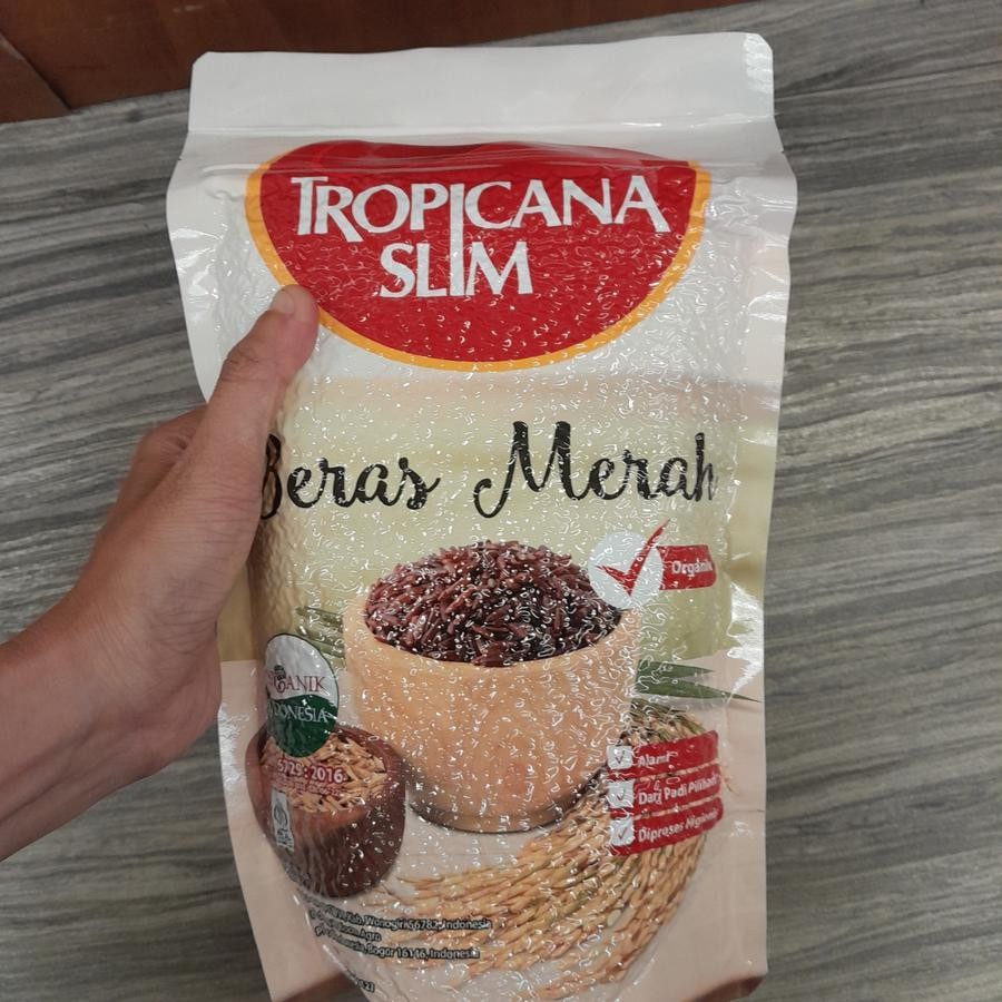 

Tropicana Slim Beras Merah Organik 1 kg