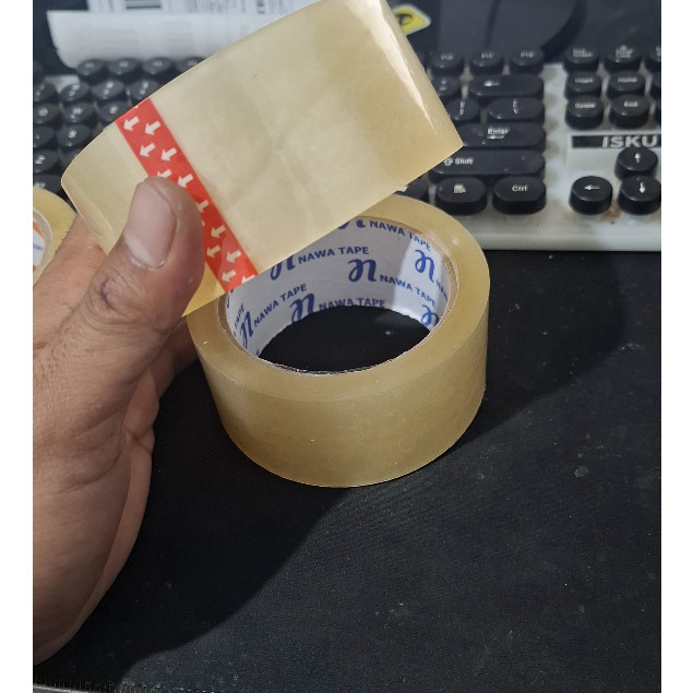 

[HARGA PROMO] Terbaru LAKBAN Bening 45mm x 100Yack Murah Berkualitas Garansi Berkualitas