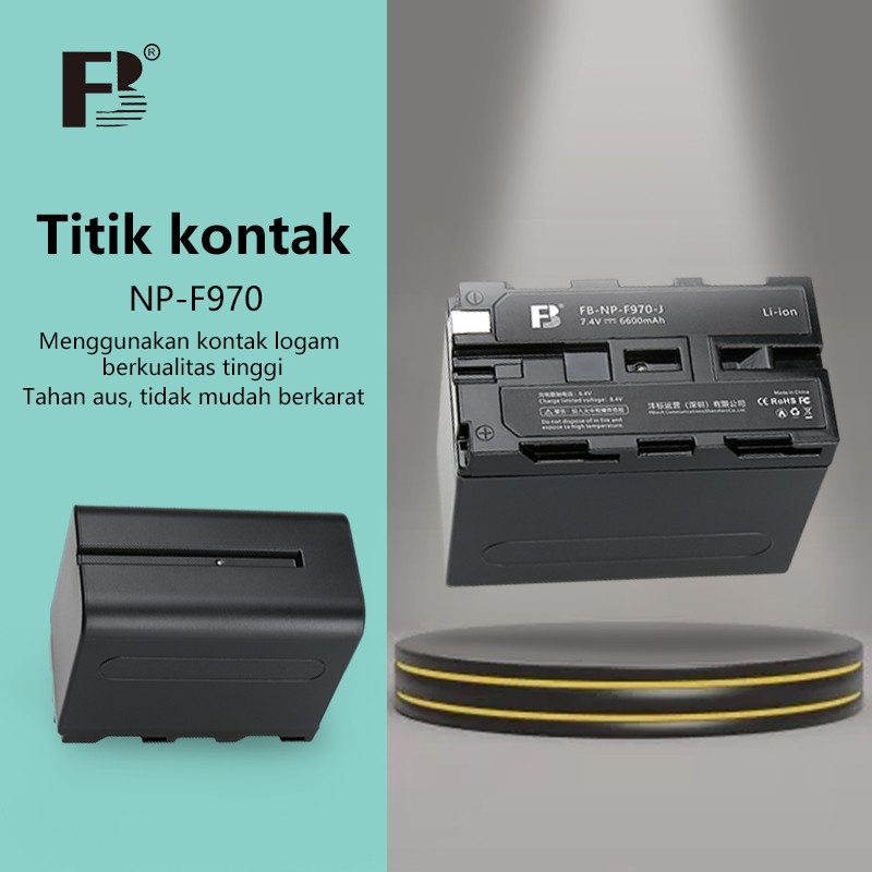 FB Battery NP-F970-J Suitable for Sony Camera NX5R MC2500 1500C NX100 Z150 NX3 VX2200E Battery