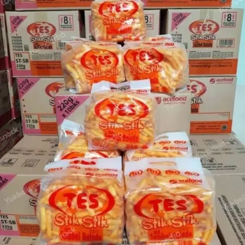 

1 DUS (200gr x 10 Pack) STIK BALADO TES (GROSIR)