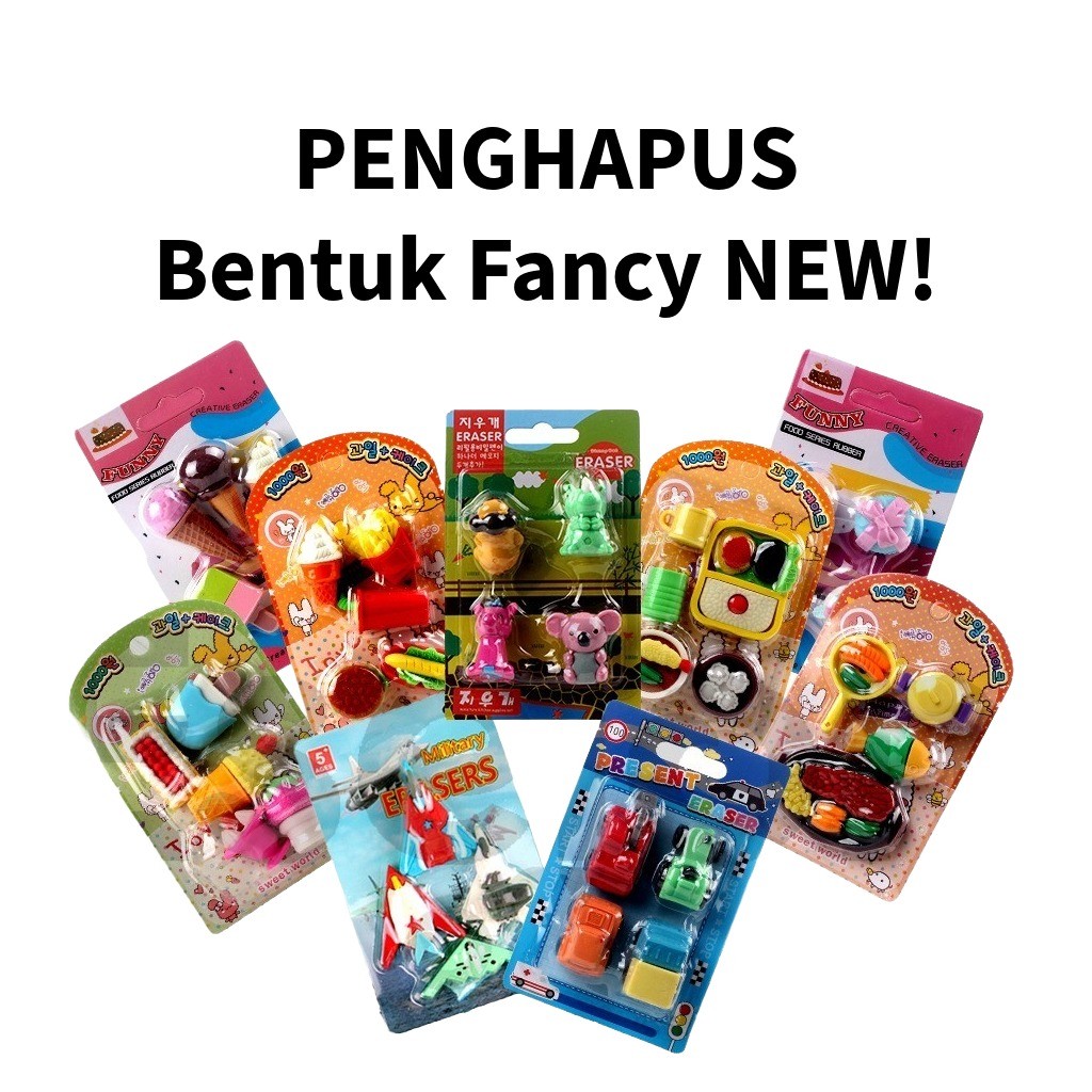 

❤️️Penghapus / Penghapus fancy / penghapus bentuk / penghapus lucu 604❤️️