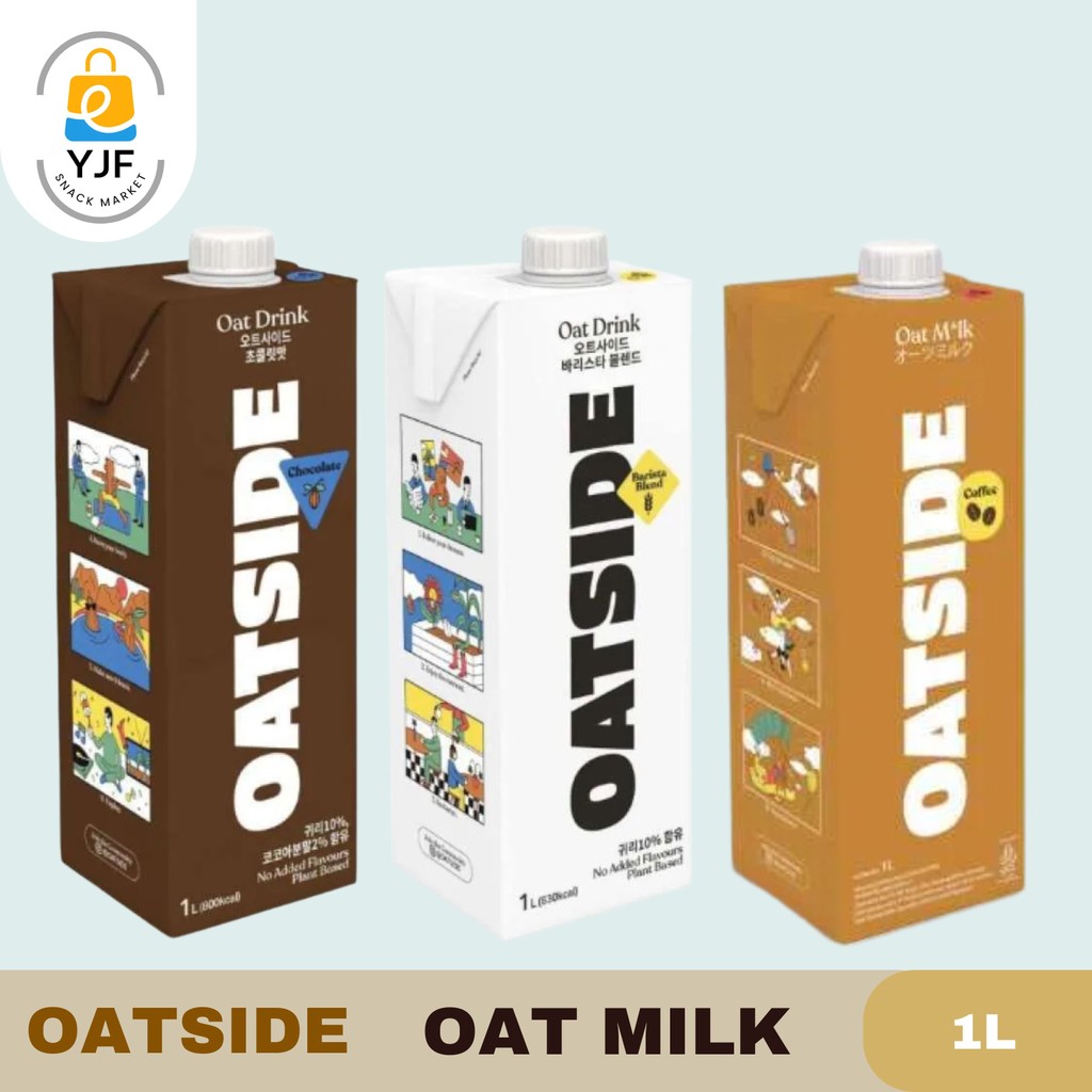 

Oatside Oat Milk Barista Blend / OatMikk Coklat - 1L