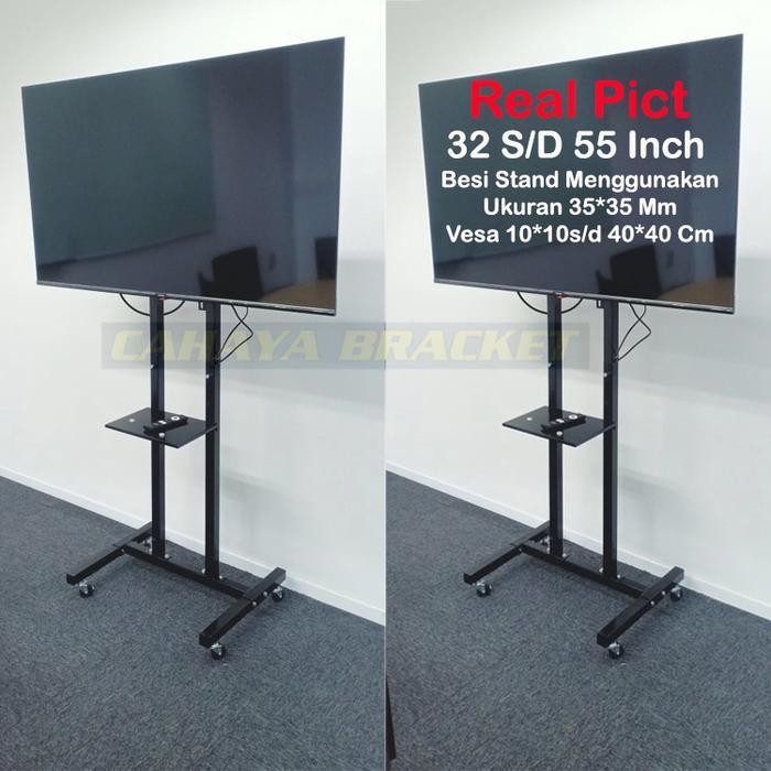 Bracket Standing TV / bracket standing / standing bracket tv 32 43 50 55 60 65 inch - 32 S/D 55 INCH