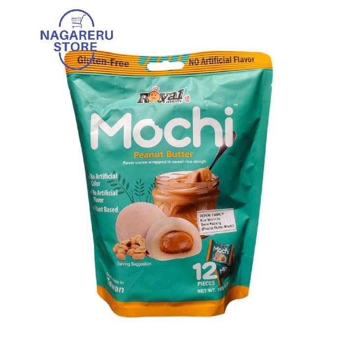 

Royal family mochi peanut butter 180gr