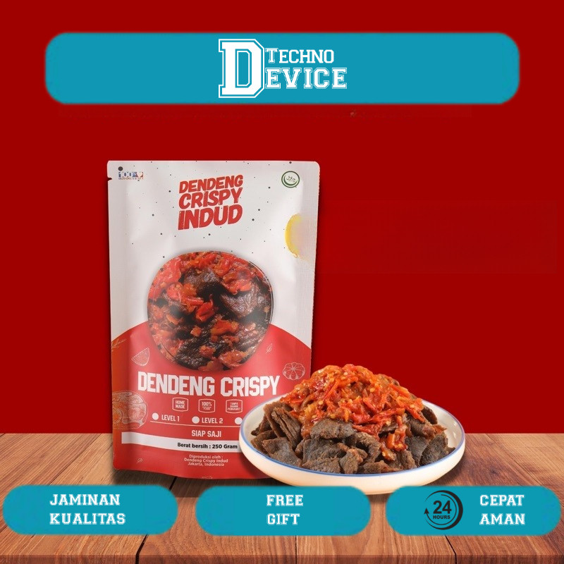 

Dendeng Sapi Crispy / Kering Indud 125 Gram - 250 Gram