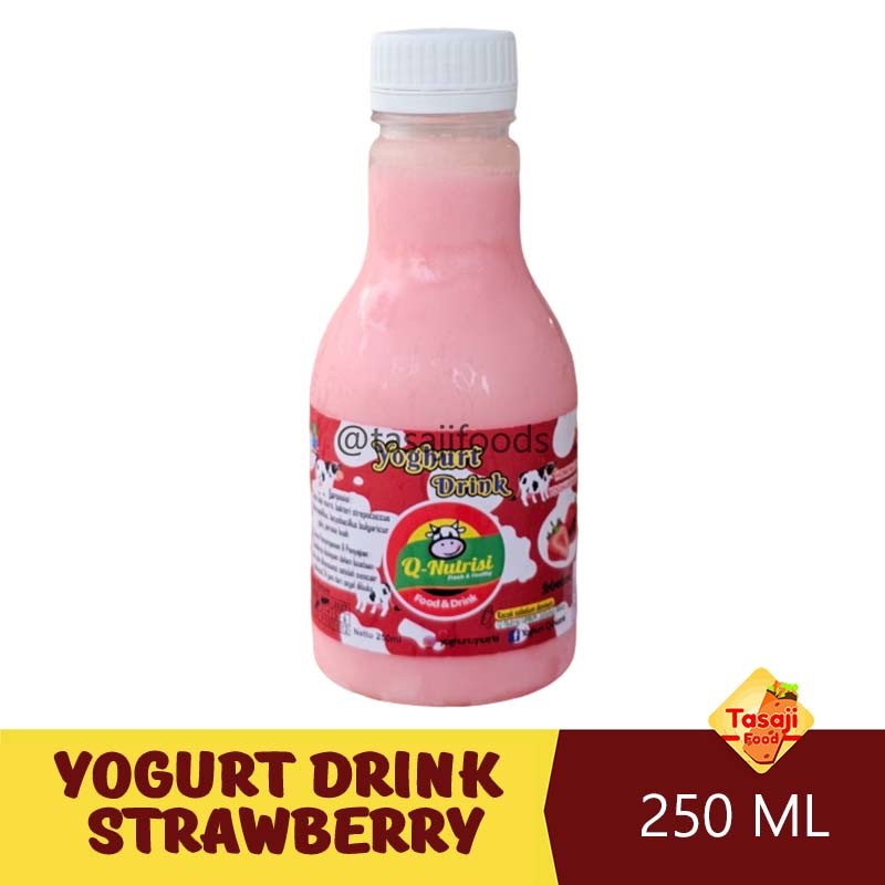 

Yogurt Drink Strawberry 250ML Q-Nutrisi Asfar