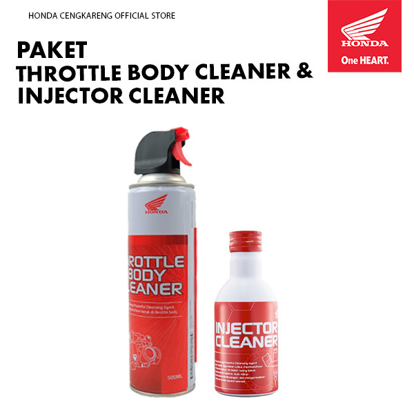 Paket Throttle Body Cleaner & Injector Cleaner Honda Original