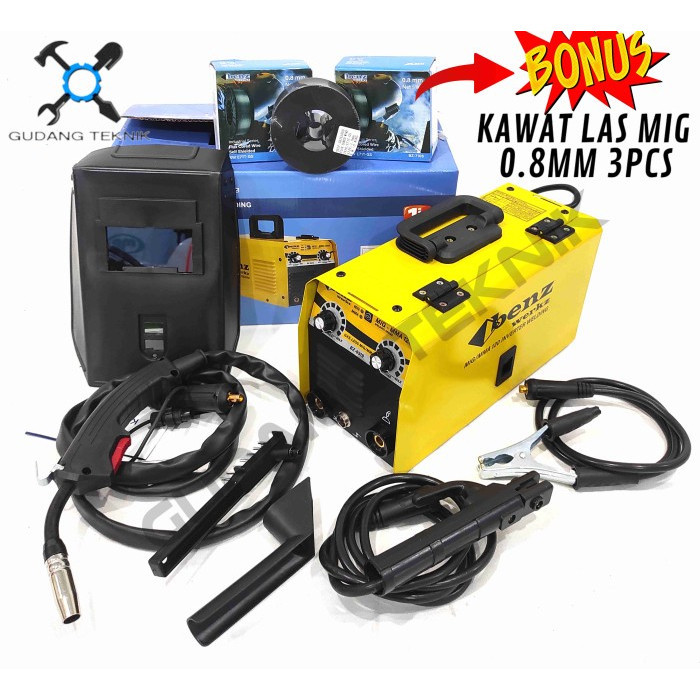 BENZ Mesin Las MIG 120 BENZ BZ8919 / Travo Las Inverter 120A - Trafo Mesin Las Listrik MIG 120 BZ 89