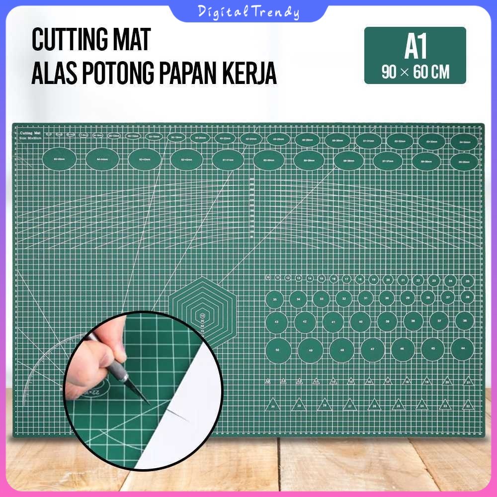 

Taffware Working Pad Cutting Mat Alas Potong Papan Kerja A1 90x60cm - QJ4