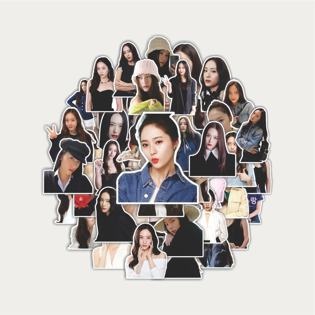 Sticker Pack Stiker F(X) KRYSTAL | Sticker TUMBLR | Stiker LAPTOP KOPER HELM