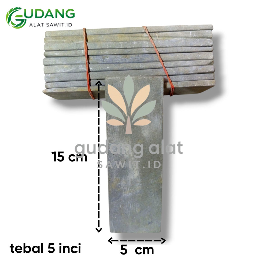 BATU ASAH ALAM HALUS EGREK SAWIT SUPER PREMIUM (1 PCS)