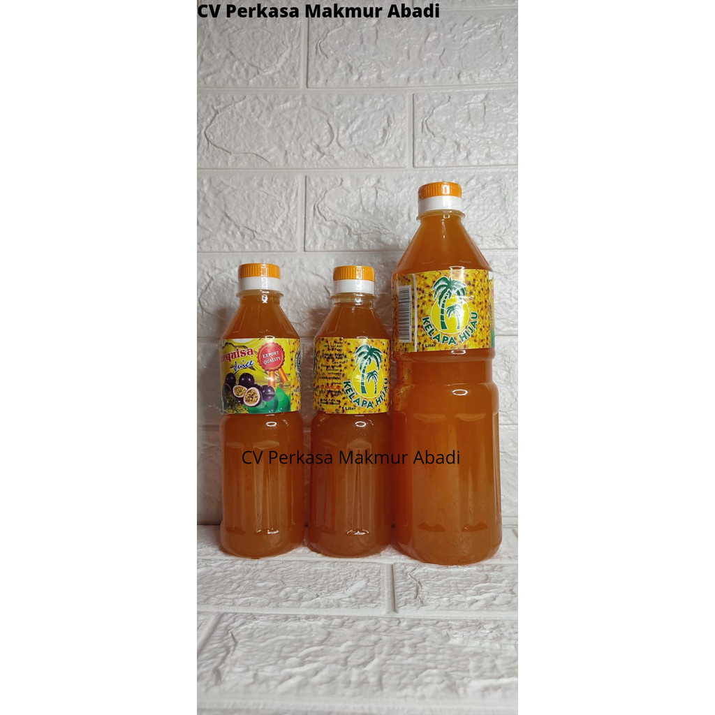 

Sirup Markisa cap kelapa hijau homemade 500ml medan gula asli