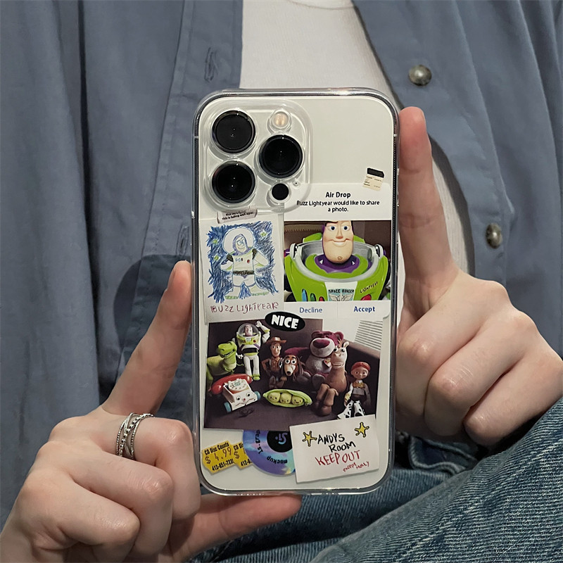 Teman Buzz Lightyear anti crack Case hp iPhone 16 Pro Max 16 Plus 16e 11 pro max 13 pro max 15 pro m