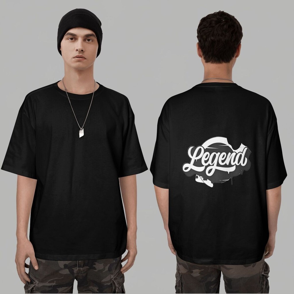 Legend Baju Kaos Keren Cowok Distro Terbaru 2024 Kaos Oversize Lengan Pendek Baju Distro Cowok Kaos 