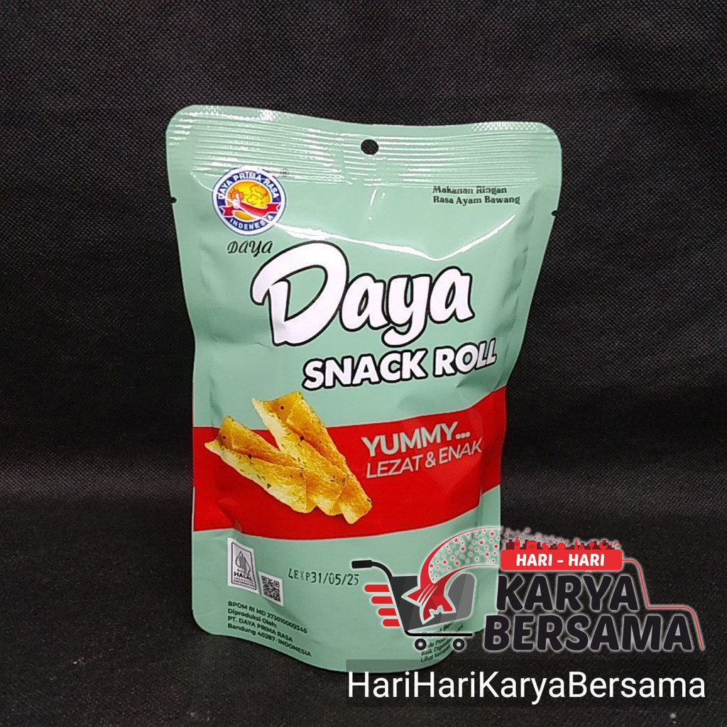 

DAYA SNACK ROLL RASA AYAM BAWANG 30GR