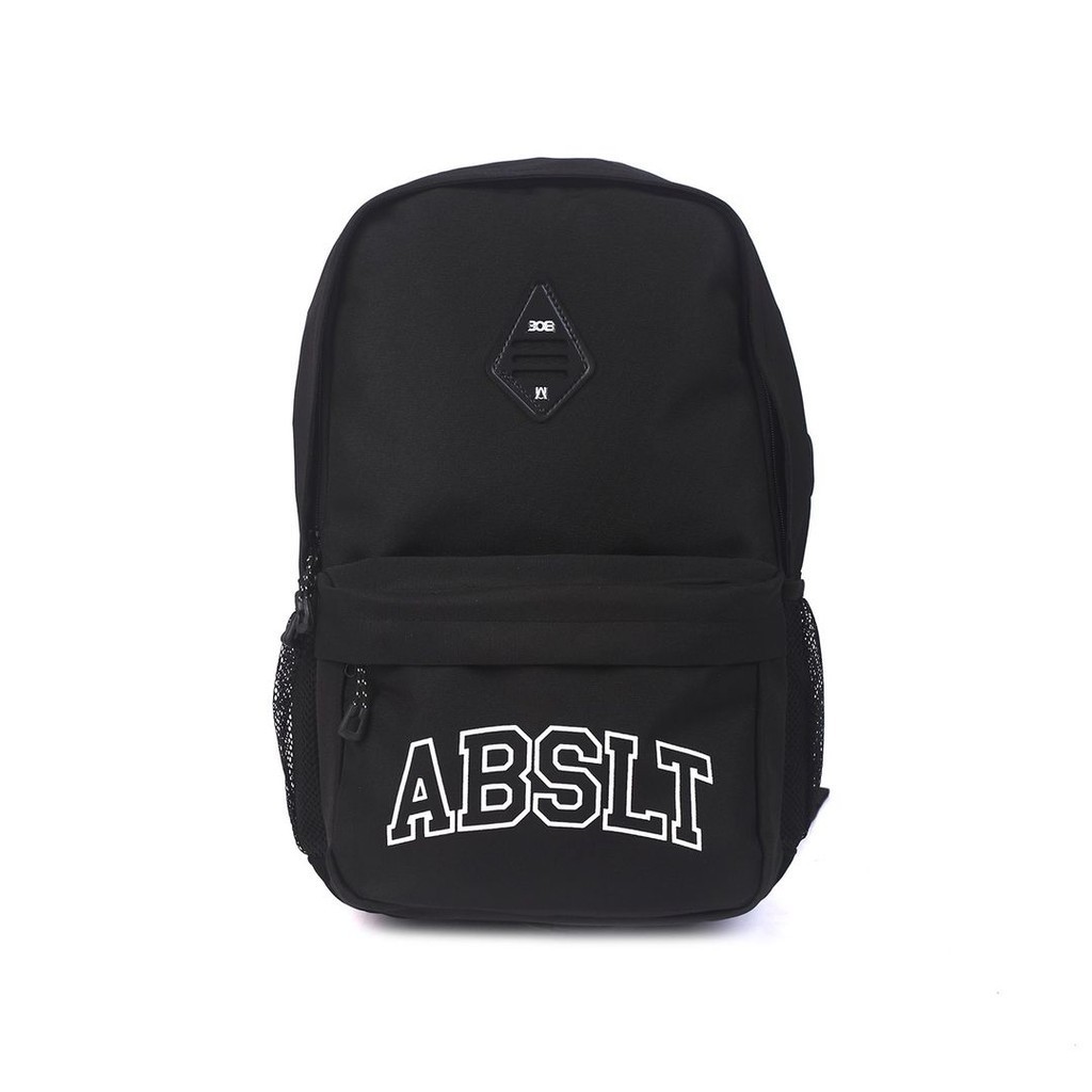 308 ABSLTUNSCRD - BACKPACK / TAS RANSEL BAG LAPTOP ABSLT OUTLINE WHITE - BLACK