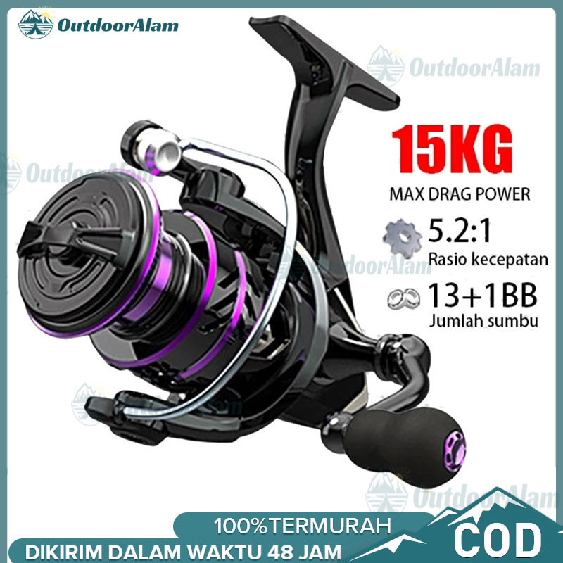 reel Pancing Spinning Reel fishing reel Gulungan Pancing Mesin Pancing Rod mesin casting murah alat 