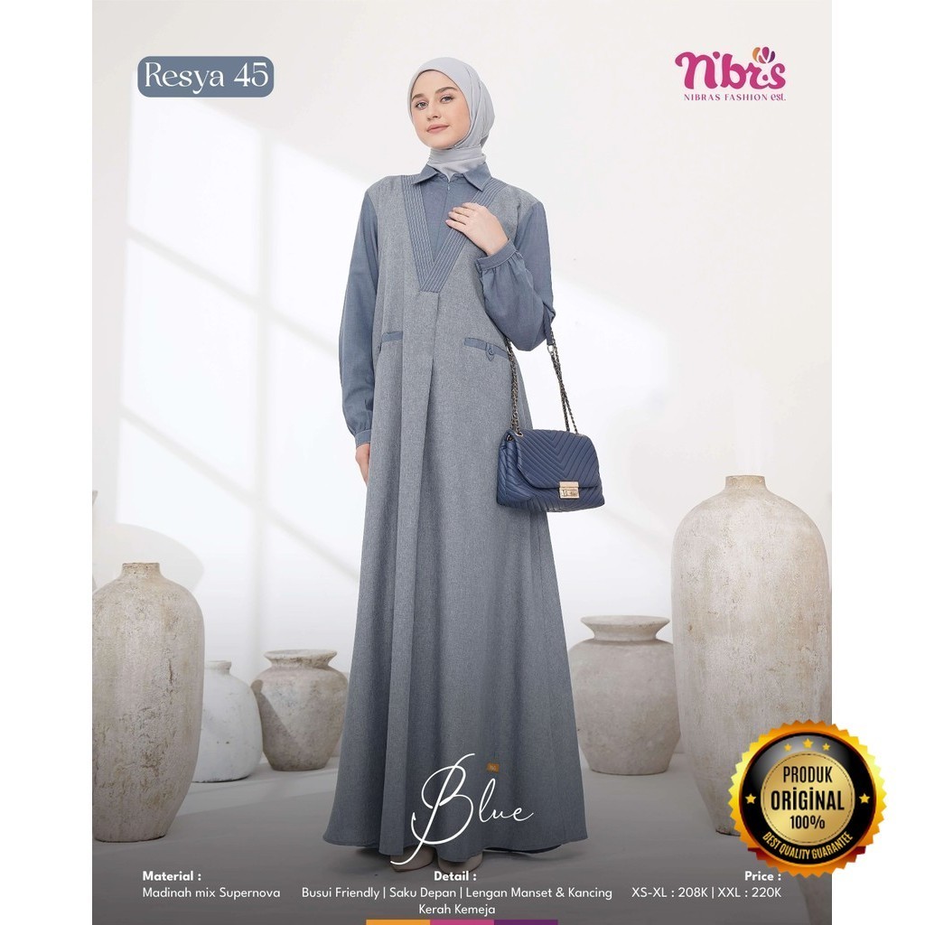 Nibras Collection - GAMIS NIBRAS TERBARU RESYA 45